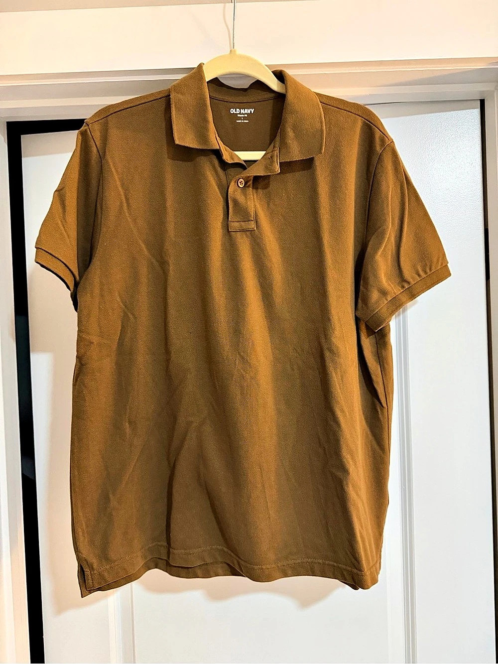 Old Navy Men's Brown Polo Like New